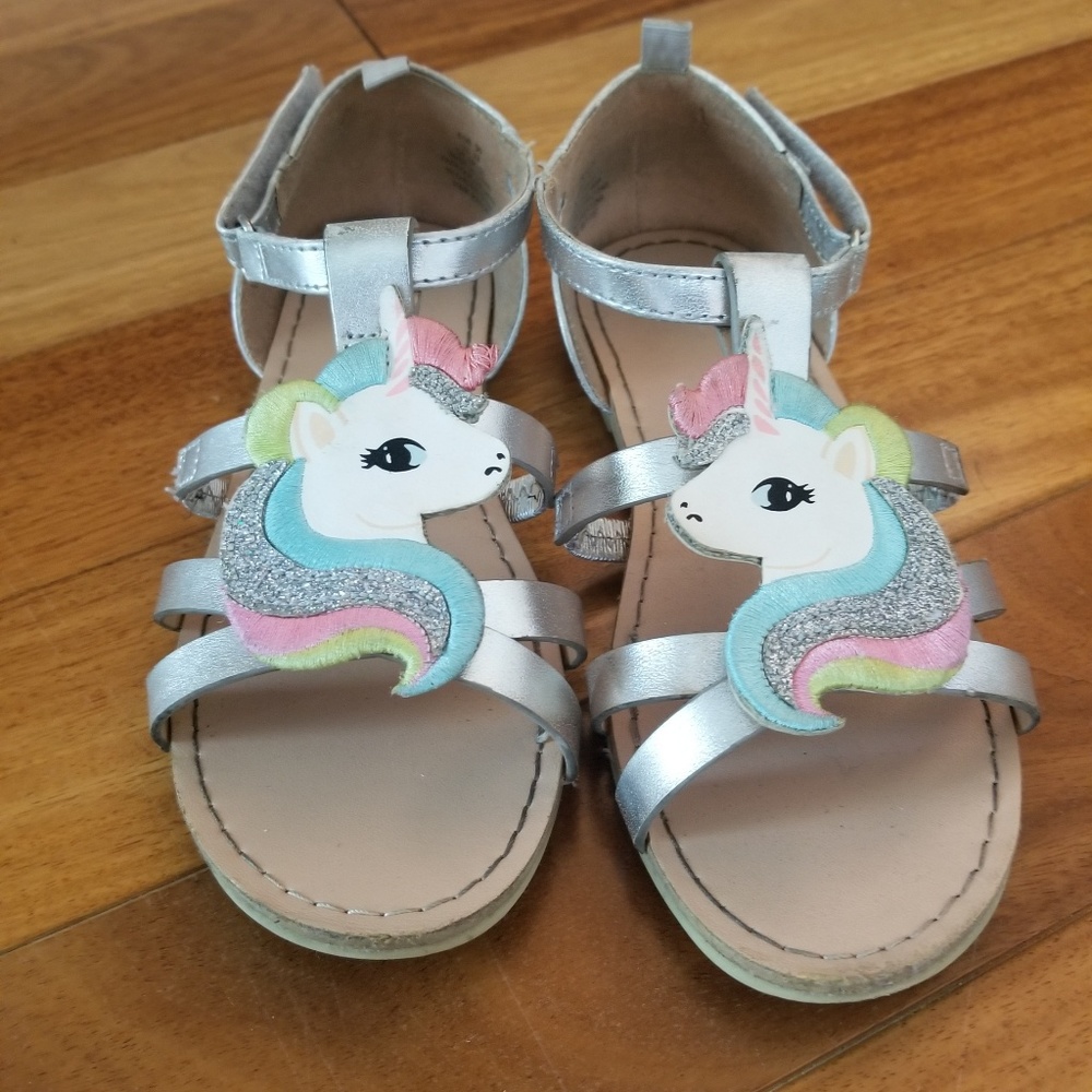 H & M Unicorn Sandles